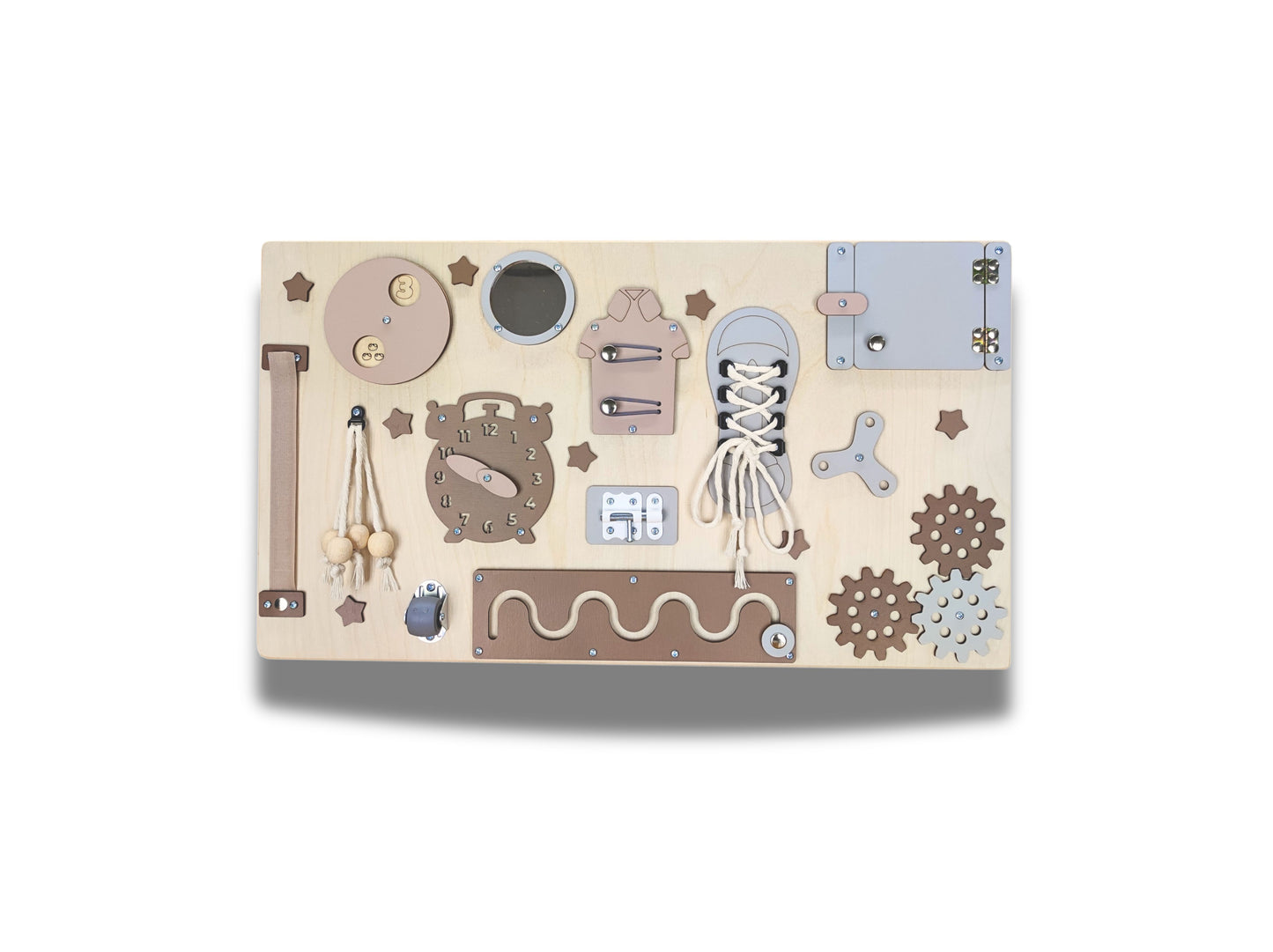 Travel Busy Board for toddlers 60x30 cm (19x12 inch)